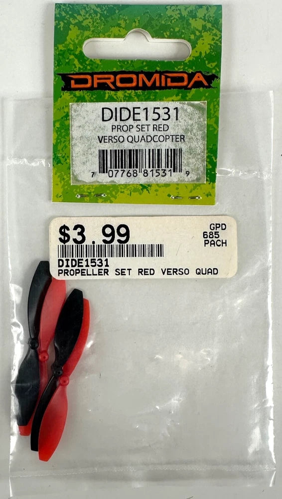 Dromida DIDE1531 Verso quadcopter red propeller set with two red blades