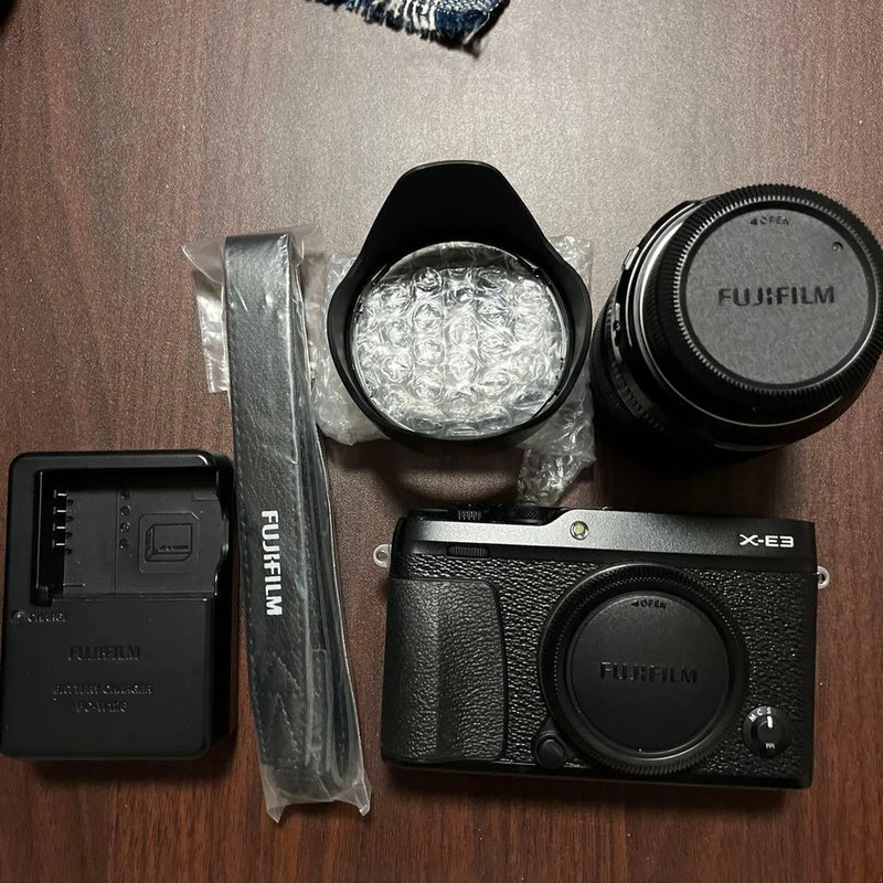 Fujifilm X-E3 Mirrorless Camera Lens Kit Black X-E3LK-B Excellent Condition
