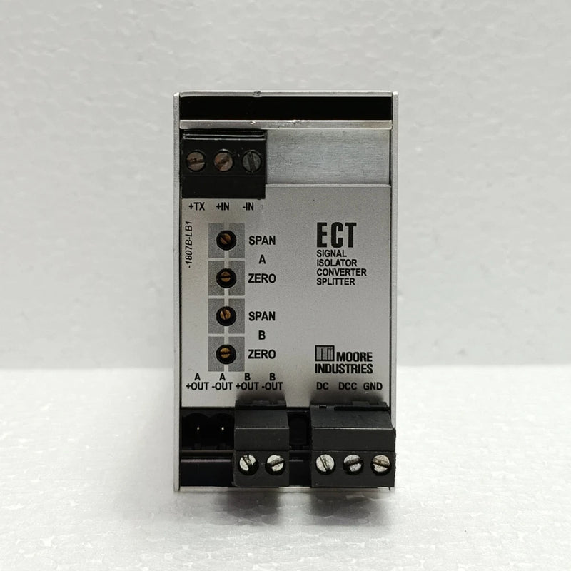 Moore Industries ECT/4-20MA/2X4-20MA/24DC Signal Isolator Converter