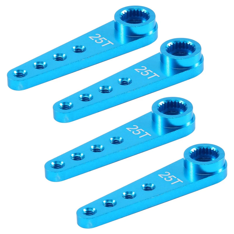 4PCS 37Mm 25T Metal Extension Steering Servo Arm Horn for RC Car Crawler7367