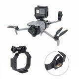 Camera mount bracket adapter for DJI Mini 5 Pro with 1/4 inch screw