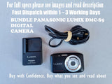 Bundle Panasonic LUMIX S-Series DMC-S5 16.1MP 4xOptical Zoom MEGA O.I.S Digital