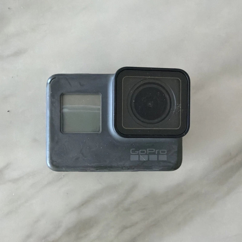 GoPro HERO5 Black action camera with front lens and touchscreen window
