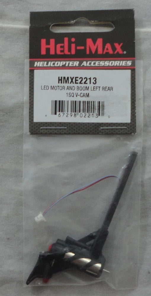 Heli-Max HMXE2213 LED motor and boom assembly for 1SQ V-Cam drone