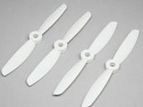 NEW DALPROP Regular Two Blade White Propeller [4pcs] : 150+ Mini Drone