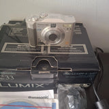 Panasonic Lumix LC33 3.2MP Digital Camera + A/V & USB Connection Cables - Works!