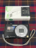 Panasonic Lumix DMC-FS33 14.1MP Black Digital Camera Tested + Battery & Charger