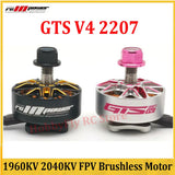 RCINPOWER GTS V4 2207 FPV Brushless Motor 5-6S 1960KV 2040KV For RC FPV