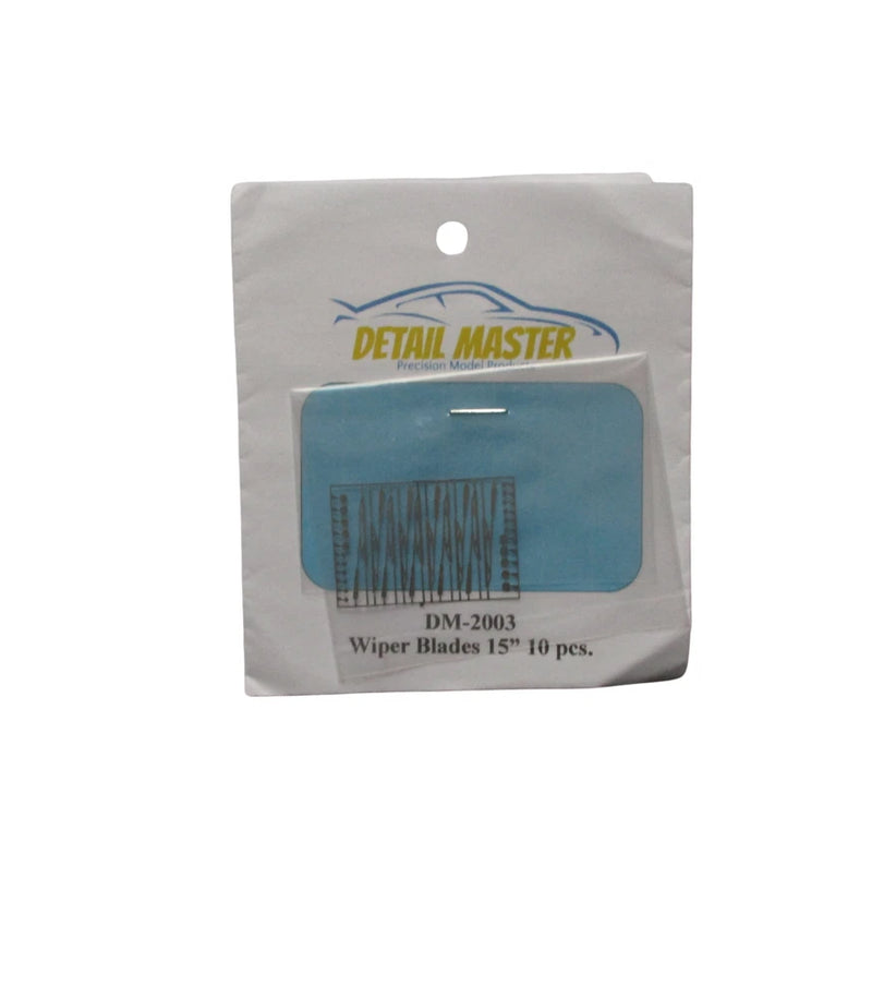 Wiper Blades 15" 10pcs 1:24 1:25 Detail Master Model Car Accessory 2003