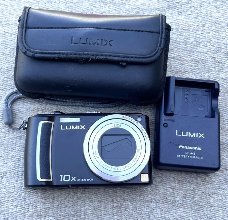 Panasonic Lumix DMC-TZ5 Digital Camera Leica DC Vario-Elmar w/ Case & Charger