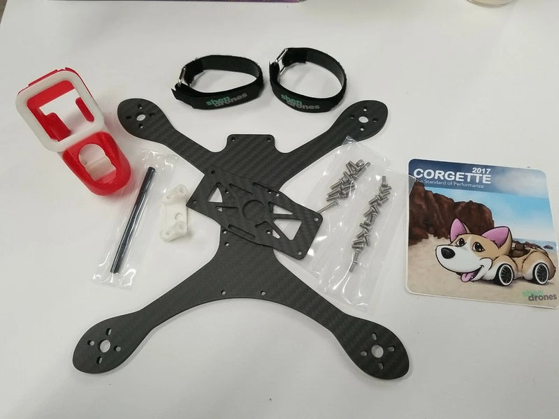 Shendrones Corgette FPV Racing Drone Frame Carbon Fiber