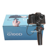 New Panasonic Lumix G100D Camera with 12-32mm Lens & Tripod Grip [DC-G100DV]