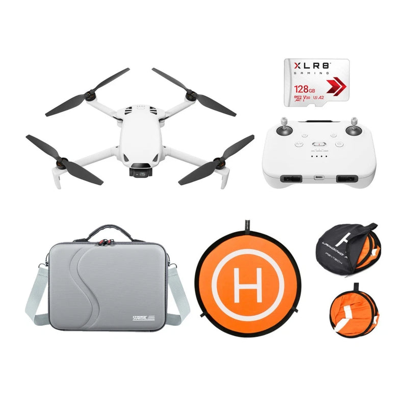 SKYROVER S1 Mini Camera Drone (White) Bundle with Carrying Case and Accessories
