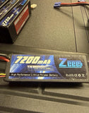 LOT OF 15 Zeee 7200mAh 7.4V 2S 120C LiPo RC Battery Pack Model Zeee 120C 2S Battery