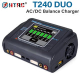 HTRC T240 DUO RC Balance Charger for LiPo LiHV LiFe Lilon NiCd NiMh Pb Battery