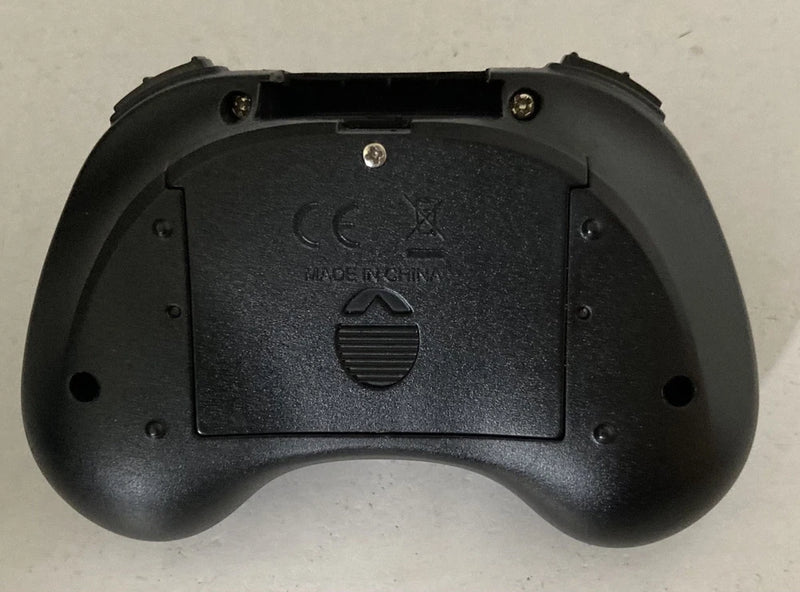 Black mini RC drone remote control back panel with battery cover