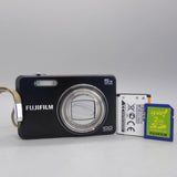 Fujifilm Digital Camera FinePix J150w 10.0MP Black Tested