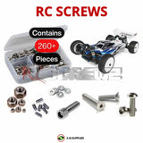 RCScrewZ Stainless Screw Kit asc141 for Associated B74.2 CE 1/10 (90044) | KIT Battery