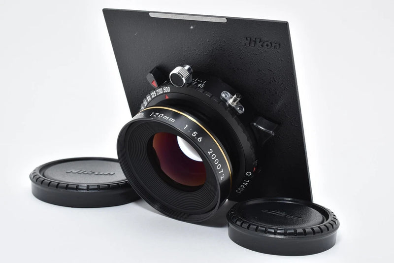[MINT]  Nikon Nikkor AM ED 120mm f5.6 S Large Format Lens Copal 0 From JAPAN