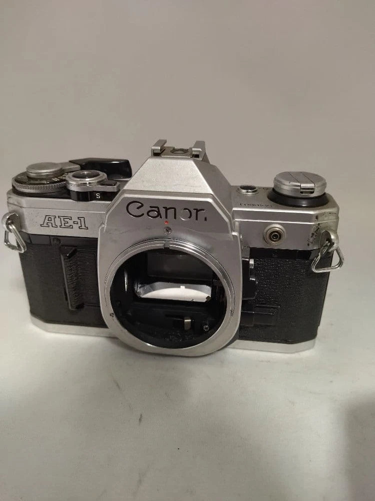Canon AE-1 Film Camera Slightly Worn Vintage SLR Classic Photography Gear