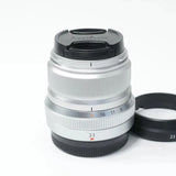 [Camera Lens]FUJIFILM Fujinon Lens XF23mmF2 R WR Silver Used from Japan Good