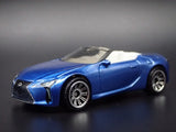 2018-2026 LEXUS LC 500 CONVERTIBLE BLUE 1/64 SCALE DIORAMA DIECAST MODEL CAR
