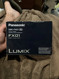 PANASONIC DMC-FX01 6MB WIDE ANGLE DIGITAL COMPACT CAMERA COMPLETE SET