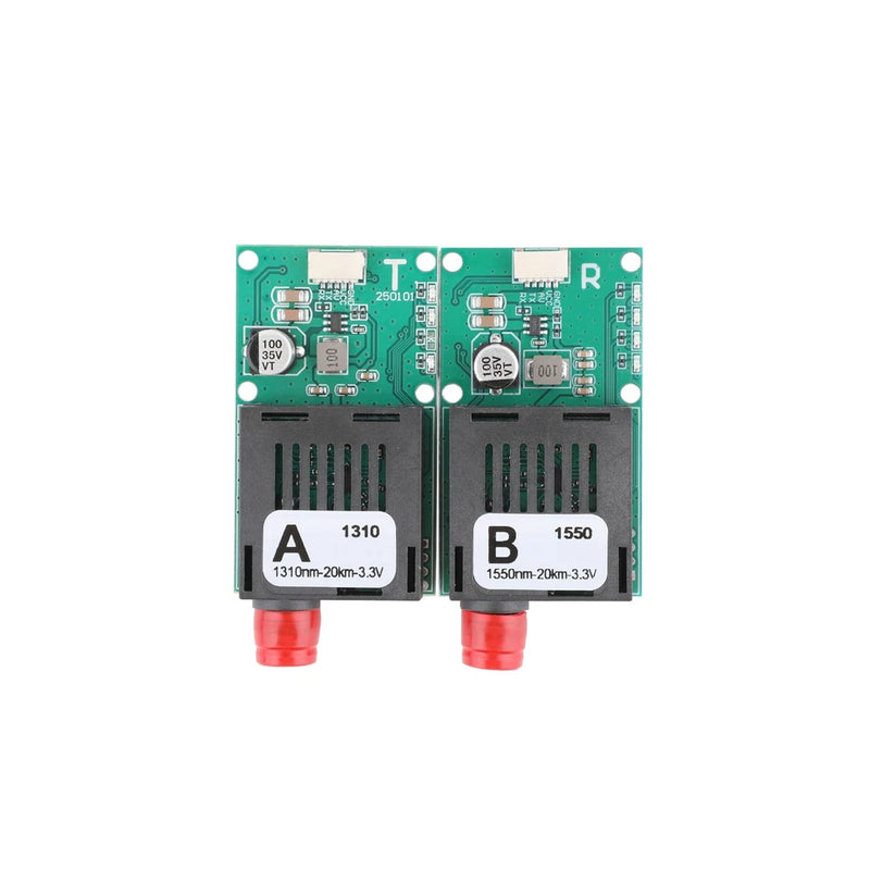 TTL Fiber Optic Transceiver 1CH Video UART SBUS FPV Drone Sky + Ground End Kit