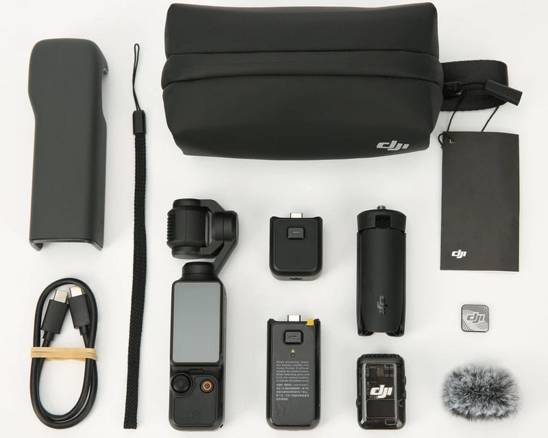 DJI Osmo Pocket 3 Creator Combo, 3-Axis Gimbal Camera 1" CMOS Sensor Up to 4K120