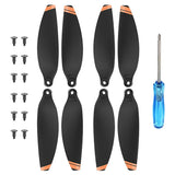 2Pairs Low-Noise Propellers Quick Release Screws f DJI Mavic Mini SE 4726F Drone