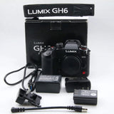 * OPEN BOX EXCELLENT * Panasonic Lumix GH6 Mirrorless Camera (Body Only)