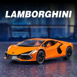1/32 Lamborghini Aventador Car Model Sound Light Pullback Toy Diecast Vehicle