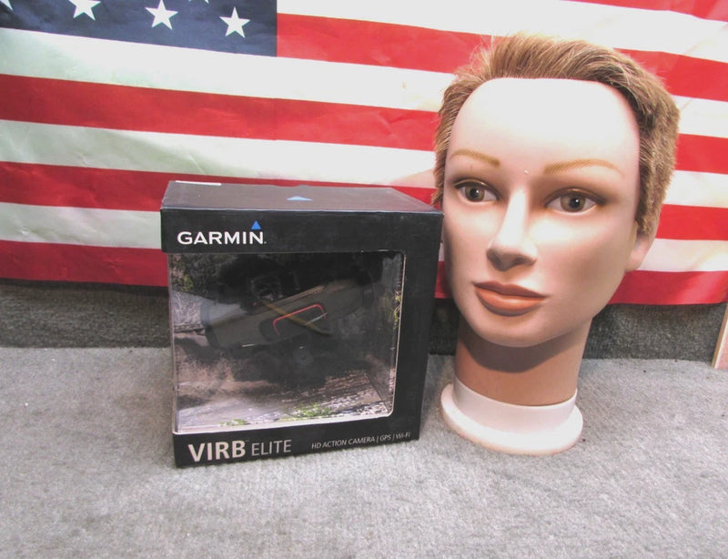 ESTATE* NEW GARMIN VIRB ELITE HD GPS ACTION SPORTS CAMERA -TESTED + WORKS ~READ