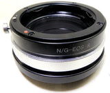 Nikon AF-S AI-S G F Lens mount adapter to Canon EOS R RF full frame Camera