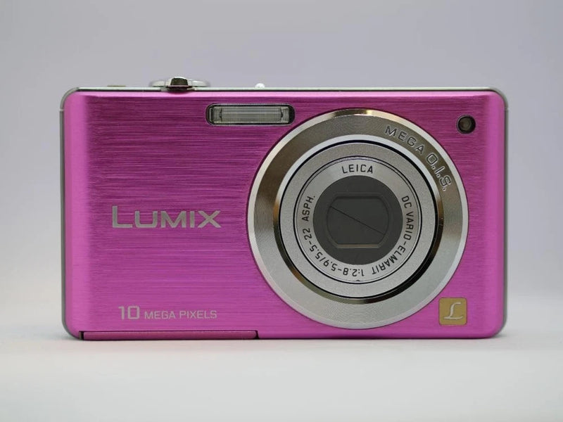 LUMIX DMC FS7 Pink Compact Digital Camera with Battery Charger Genuine