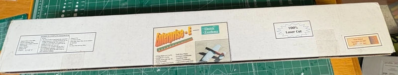 Enterprise E Electric Control Line Stunt Plane Kit ?C NIB