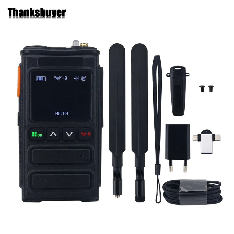Skydroid S12 Handheld FPV Detector Drone Alarm 1.5'' Screen for 0-6GHz Wireless
