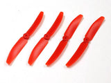 Kyosho DR005BK Propeller Set (Red) for Drone Racer