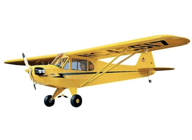 Great Planes Piper Cub 40 by Paul Carlson RC Airplane Short Kit + PDF Plan