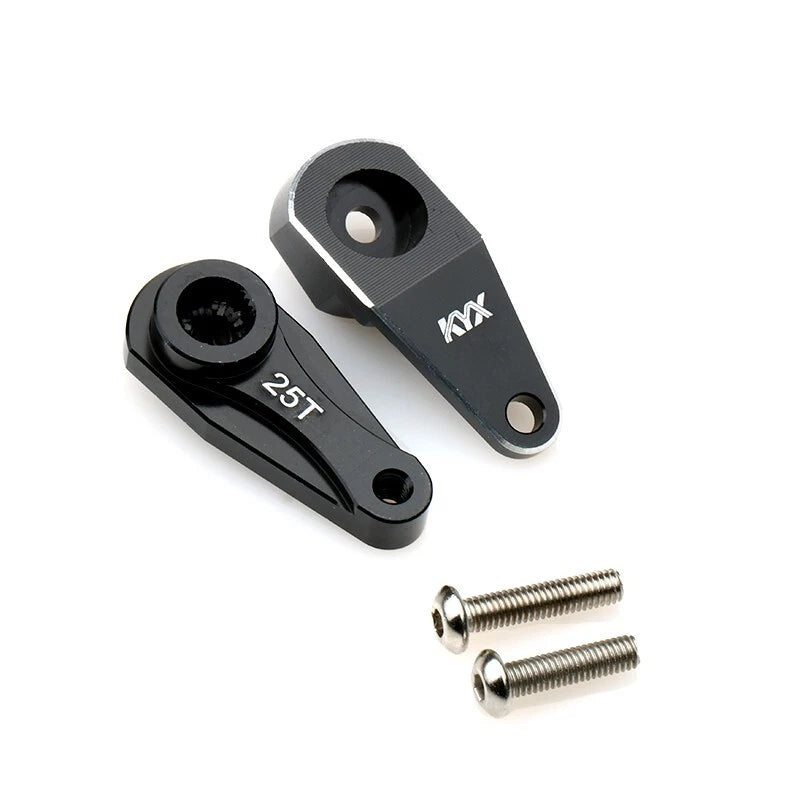 KYX New upgrade Aluminum 25T Steering Servo Arm Horn for Axial RBX10 Ryft RC Car