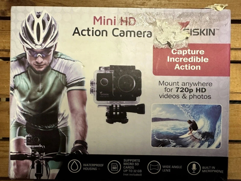 Brand New Never Opened SISKIN Mini HD ACTION CAMERA