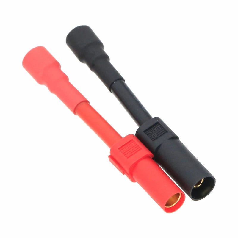 Motor Bullets 8mm Female to HXT150 Male-/Female+ Wire 10# 5CM RC LIPO battery