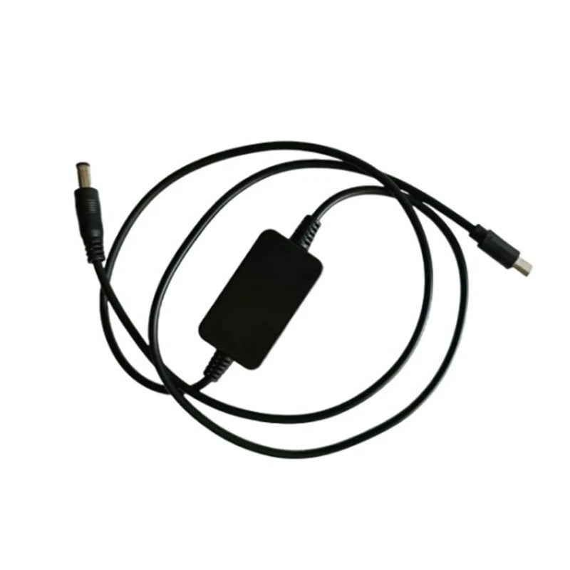 Type C To 5.5x2.1mm Step Up Charging Cable Converter 5V To 12V Converter Cable