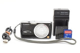 Panasonic LUMIX DMC-FX01 6.0MP Black From Japan #8962