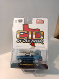 M2 Machines 1/64 scale 1977 Chevrolet Cheyenne 10 blue pickup model in clear blister pack