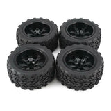 120mm Off-road Wheel Rim & Tires for 1/10 Monster Truck Racing RC Car 12mm Hex