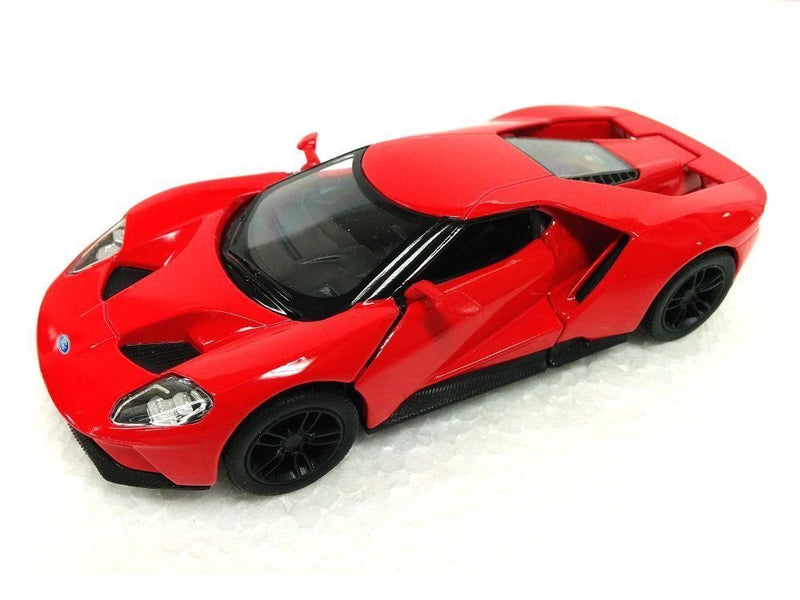 New 5" Kinsmart 2017 Ford GT 1:38 Scale Diecast Model Toy Car- Red