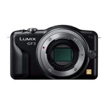 Panasonic GF3 Camera Body Black Compact Mirrorless From Japan