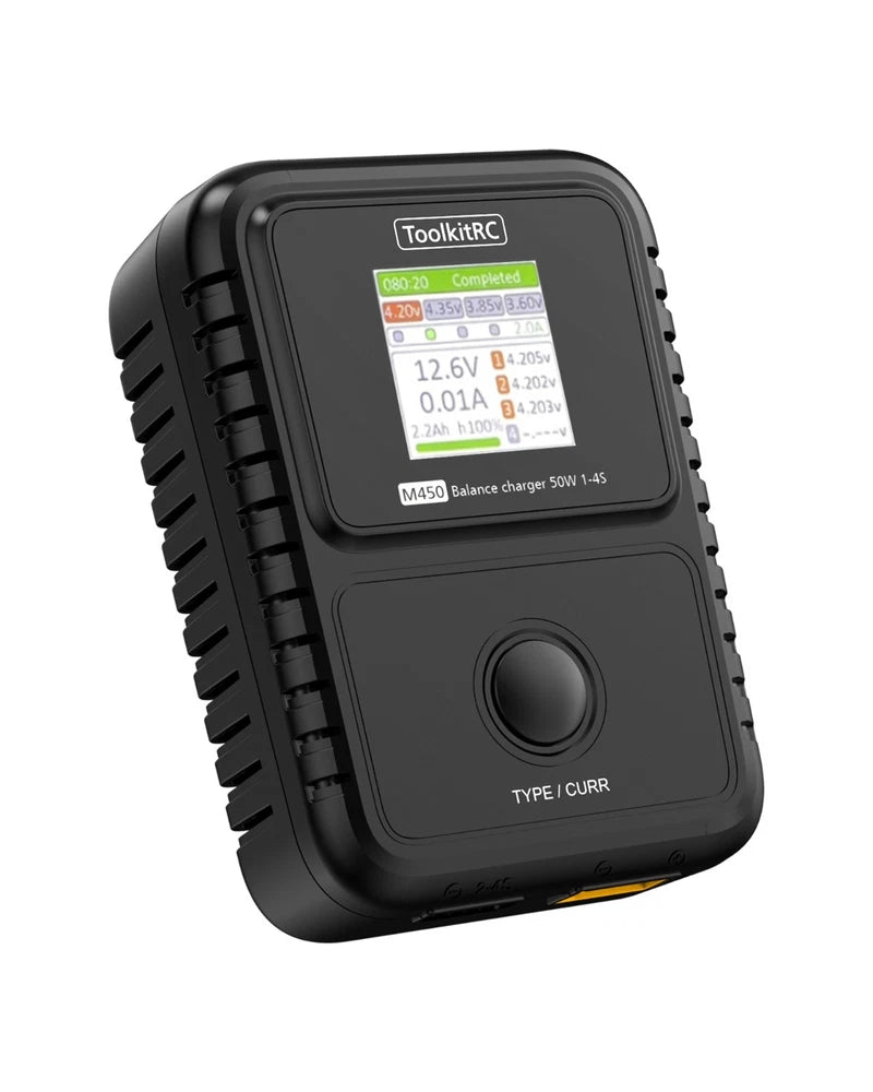 SUPULSE 50W LiPo Balance Charger,5A 2-4S RC Battery Charger Discharger for 2S 3S Battery