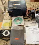 Panasonic LUMIX DMC-TZ3 Compact Camera 7.2MP 10x Optical Zoom Black Wide LCD